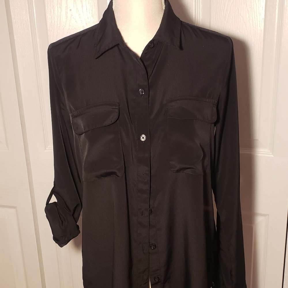 Soft Silky Button Down.